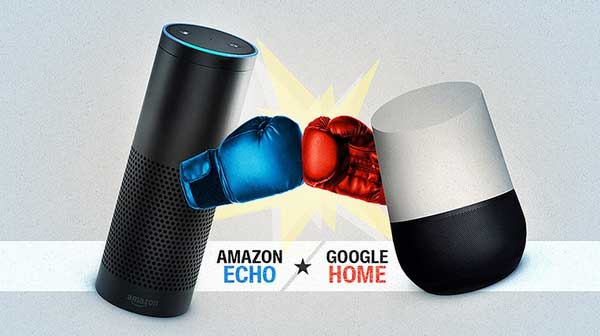 Amazon Echo　とGoogle Homeの比較・違い