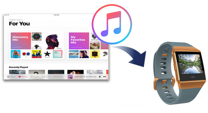Fitbit Ionic で Apple Music の曲を再生