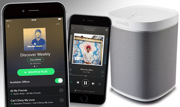 Spotify の音楽を Sonos で再生